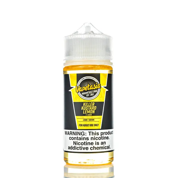 Vapetasia - Killer Kustard Lemon - 100ml - Black Coral